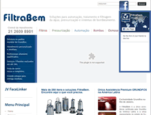 Tablet Screenshot of filtrabem.com